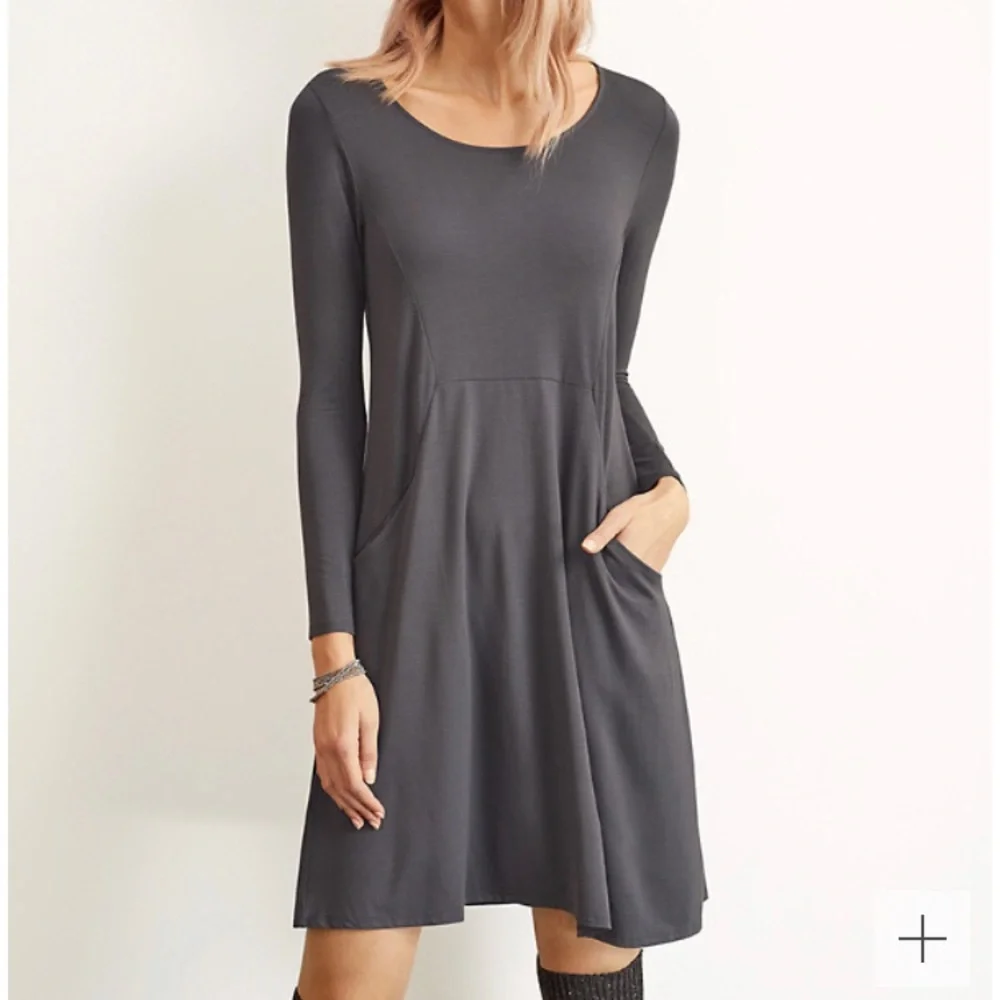 EUC -‎ Garnet Hill Everyday A-Line Dress